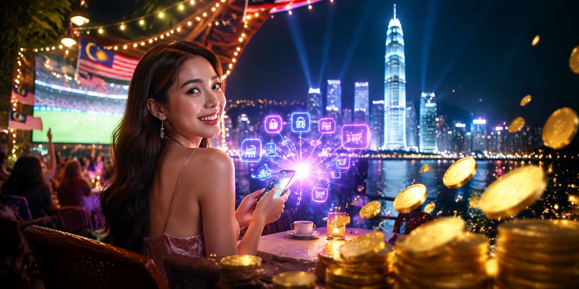 Pengguna Kuala Lumpur menikmati kasino dalam talian melalui telefon pintar dengan antara muka Bahasa Melayu